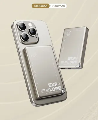 Wiwu P019 Ультра Тонкий 5000 mAh MagSafe PD-20W Power Bank iPhone 16