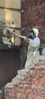 Пескоструйная очистка