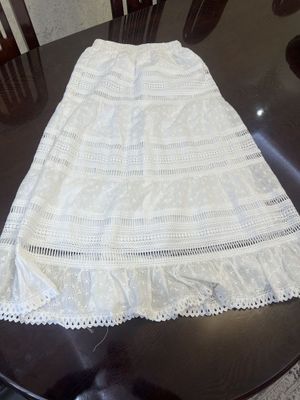 Юбка белая новая