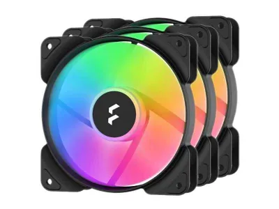^ Вентиляторы для корпуса Fractal Design Aspect 12 RGB PWM - Black