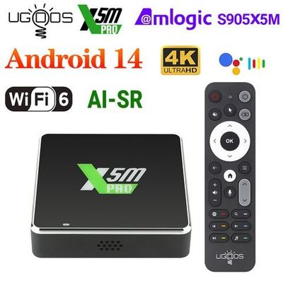Смарт Тв приставка Ugoos X5Mpro 4/32 Android 14