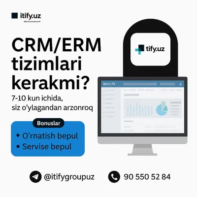 CRM/ERM tizimlari kerakmi?