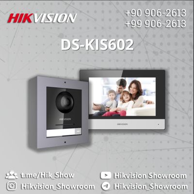 Hikvision domofoni DS-KIS602. Wifili, sensor