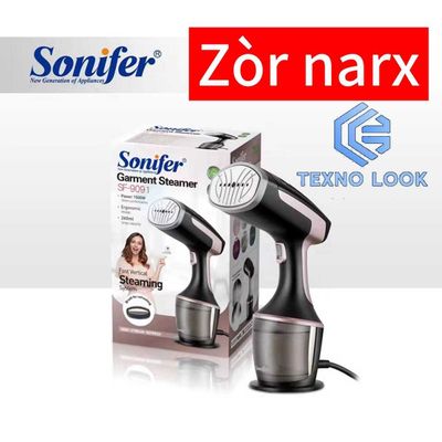 mini qo‘l bug‘li dazmol Sonifer SF-9091 — 1500–2000 Vt. Dastavka bor!