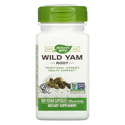 Nature's Way, Корень дикого ямс. Wild yam. дикий ямс.