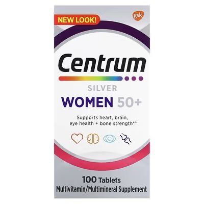 Мультивитамины Центрум для женщин 50+ Centrum 100 табл ищ Америки