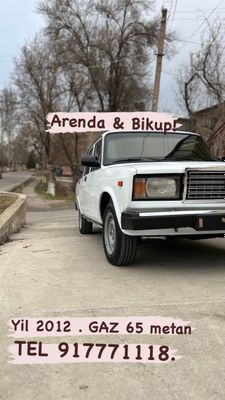 Vaz 2107 Arenda& vikup nasiya savdo bolip tolash