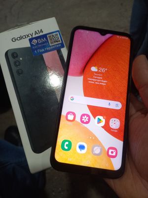 A14 Samsung ideal tiniq 64GB hotirasi 2 sim karta imeyka bo'gan.