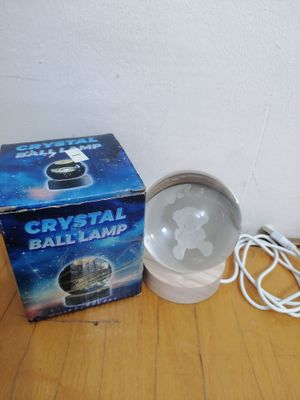 Lampa kristal koptok