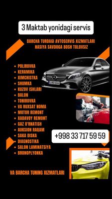 Barcha xizmat turlari nasiya savdoga