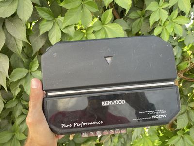 Kenwood чистый AB класс тюнингованный,доработаный 2х60 вт чистыми 4 ом