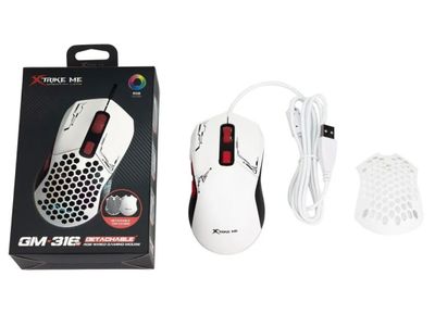 Мышь Xtrikeme GM-316 white новая