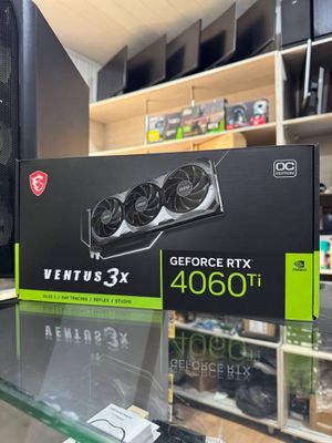 msí RTX4060ti Ventus 3x 8 Gb GDDR6 14 kun ishlagan Yangidek