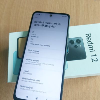 Redmi 12 sotiladi xotira 256