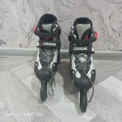 Ролики cougar белые 38-41
