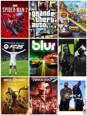 Playstation Ps4 Ps5ga Top o'yinlar PS4,PS5