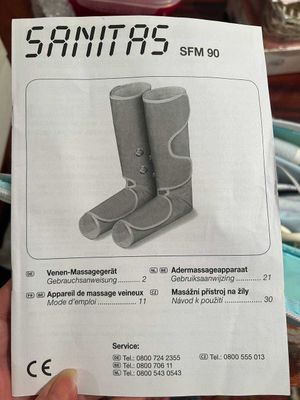 Лимфодренажный аппарат для прессотерапии Satitas из Германии новый
