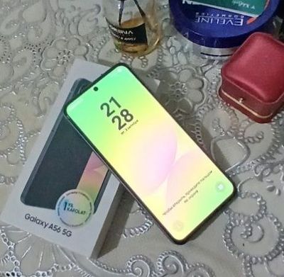 Samsung A56 5G Black 8/128GB Vetnam Orgjnal Ideal Tel Sotiladi.!