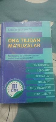 Ona tilida abuterentlar uchun kitob