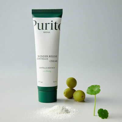 Успокаивающий крем для восстановления кожи с центеллой PURITO Centella Green Level Recovery Cream