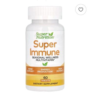 Super Immune — Кучли иммунитет учун! Витаминлар, минераллар ва табиий