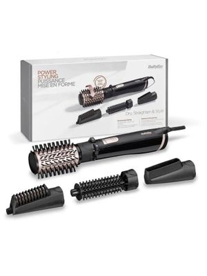 Фен-щетка BaByliss AS200E, черный/