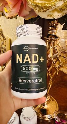 NAD+ ,500 mg dozali,300 tali (micro ingredients)