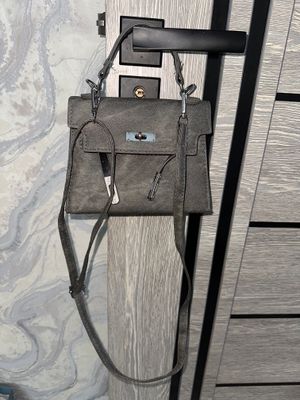 сумка Hermes, в сером рассветке