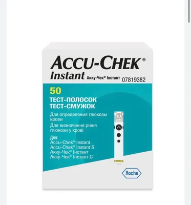 Accu Check Instant для определения глюкозы в крови