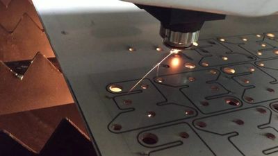Lazer rezka metall