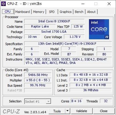 Core i7 13700K мощный игровой проц