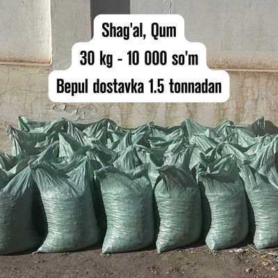 Щебень песок qum Shag'al