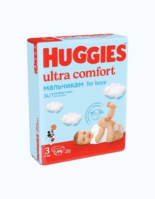 Huggies Ultra Comfort 3 (o'g'il bola)