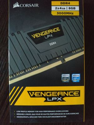 Оперативная память Corsair Vengeance LPX 3000mhz 2x4gb