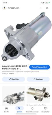 Starter Honda accord b/u