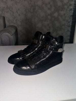 Кожаные кроссовки Giuseppe Zanotti