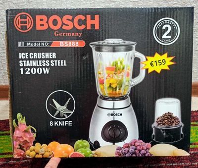 Yangi BLENDER kofemolkasi bilan 2v1 sotiladi BOSCH BS888