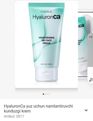 HyaluronCa, ONE WEEK MIRACLE kremlar va Oceanum gidrogeleviy patchlar