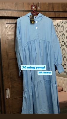 Yengi ko’ylak Birkasi bilan 70 ming 46 razmer uzb