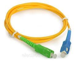 Оптический патч-корд SC(APC)-SC(UPC) SM 3mm simplex LSZH 1m КАТАЛОГ Ка