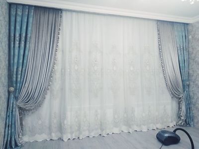 Замонавий ва дид билан тикилган таёр пардалар.