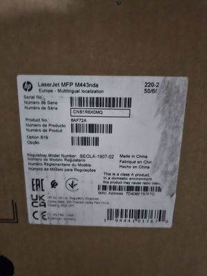HP laserKet MFP M443nda