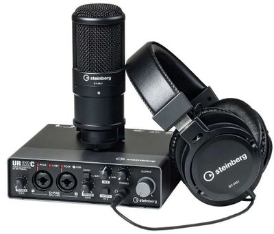Комплект для звукозаписи STEINBERG UR22C Recording Pack