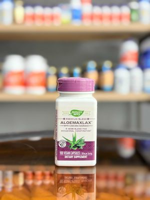 Nature’s Way AloemaxLax 100 Veg Capsules