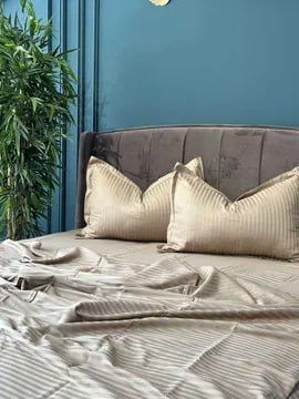 Постельное белье Brown — 100% Х/Б (Stripe Satin)