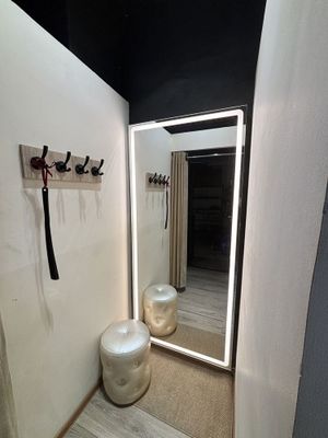 Зеркало для примерочной с подсветской