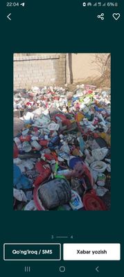 Maklatura plasmassa plastik salafan metallom metallom olamiz