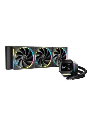 Водяное охлаждение от DeepCool - LM360 Black and White