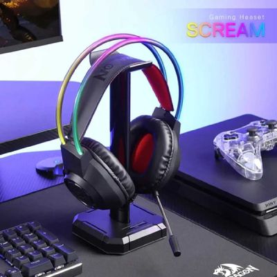 Redragon SCREAM H231RGB Игровые наушники проводные с микрофоном