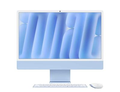 Apple iMac 24" Retina 4,5K M4 8-CPU + 8-GPU 16GB 256GB BLUE